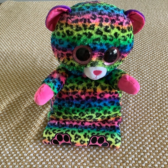 Ty lance 2017 Rainbow Bear leopard 12” - Picture 2 of 11